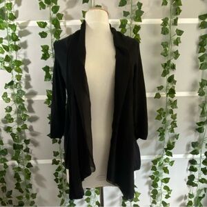 White House Black Market Elegant Black Cardigan